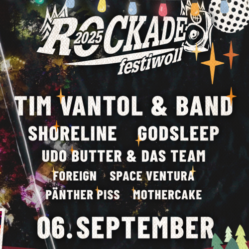 Tickets kaufen für Rockade Festiwoll 2025 am 06.09.2025